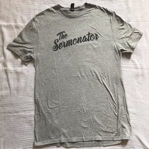 NEW Sermonator gray T-shirt